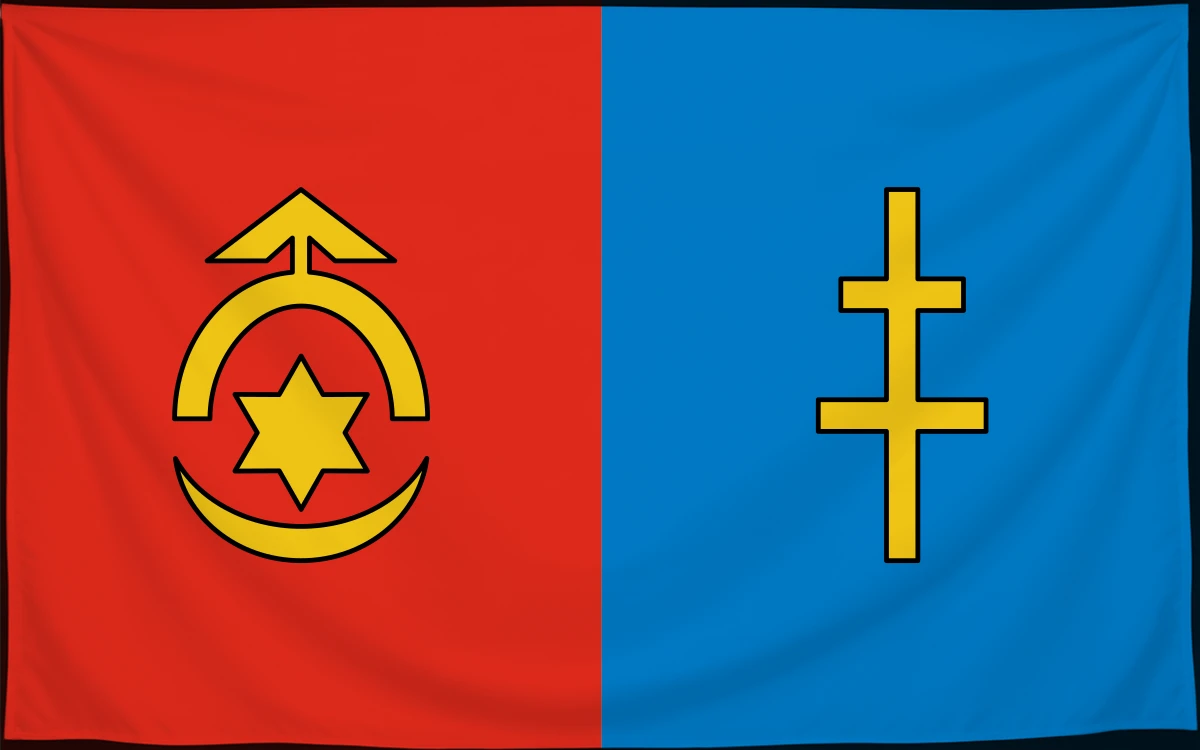 Флаг: Островецкий повет